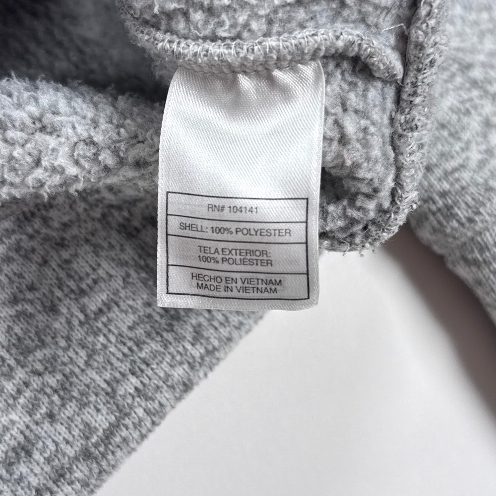 Nike ACG Womens Hoodie M Grey Marl Sherpa Lined Sweater Fleece Gorpcore Outdoor - Picture 4 of 9